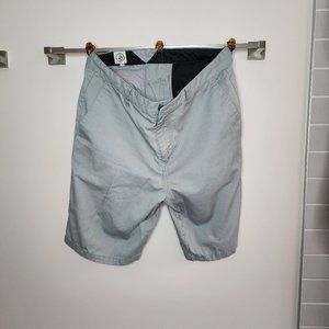 Men's Volcom Gray Chino Shorts - Size 34